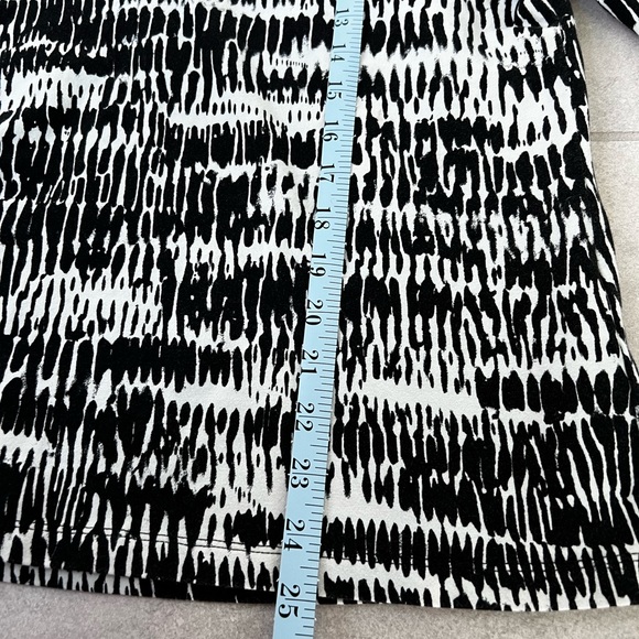 Ruby Rd. Women XL 3/4 Sleeve Black and White - Picture 5 of 10